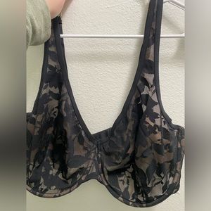 Third love black lacy bra. Size 40F.